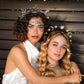 Metallinen tiara Halo Saphira