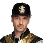 Massipäällikön lippalakki Dollar & Bling