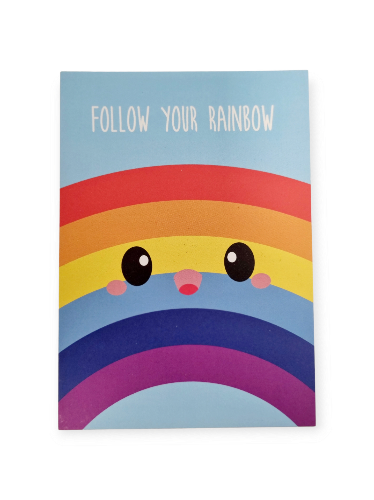 Postikortti Follow Your Rainbow