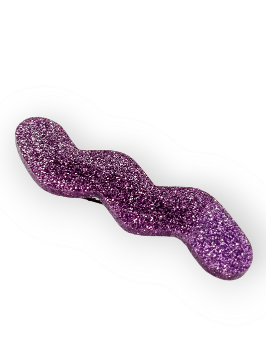 ILONE hiusklipsi Glitter Purple