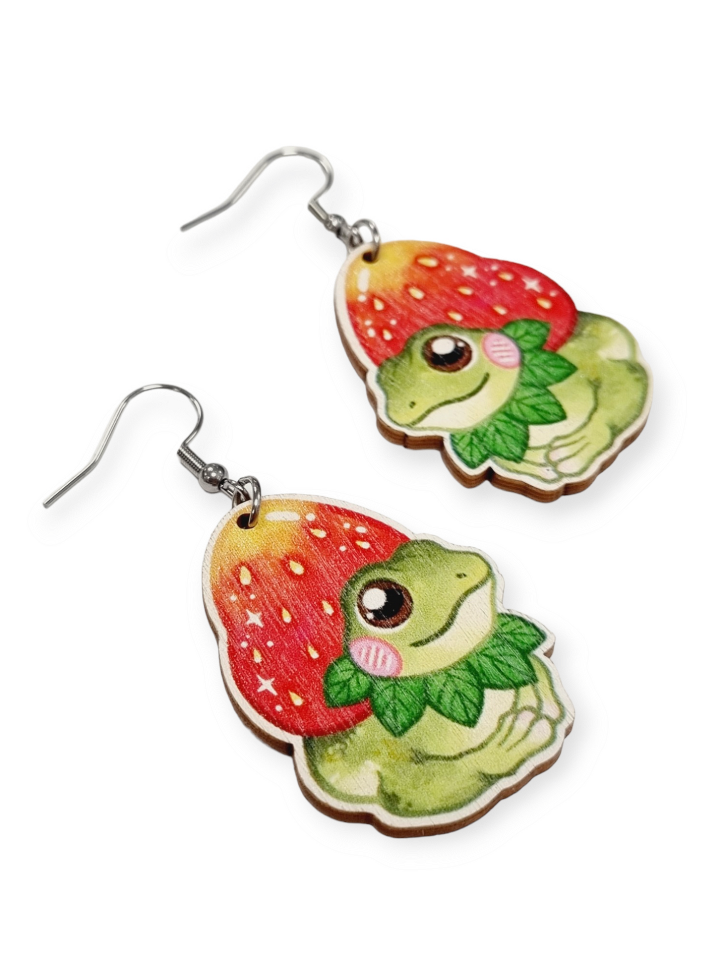 INKA RUSKA korvakorut Strawberry Frog