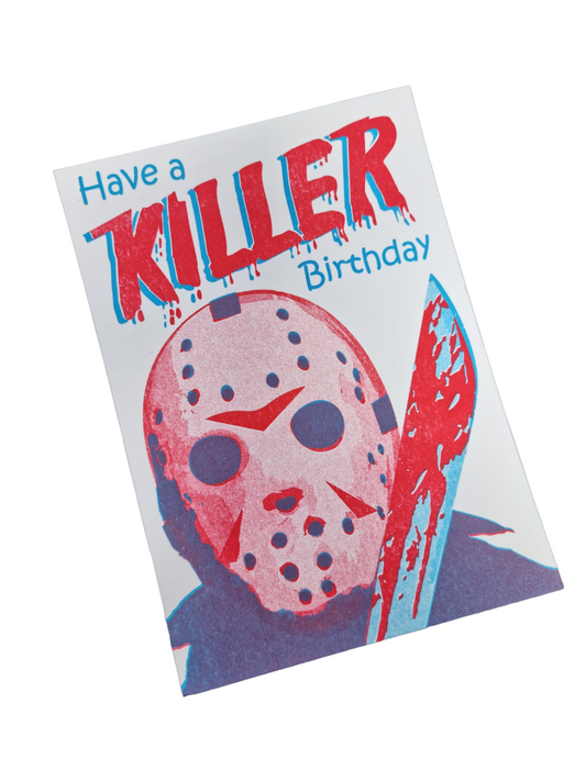 Postikortti Killer Birthday