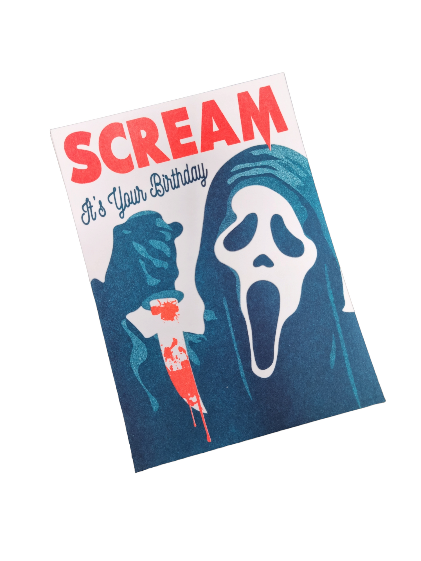 Postikortti Scream