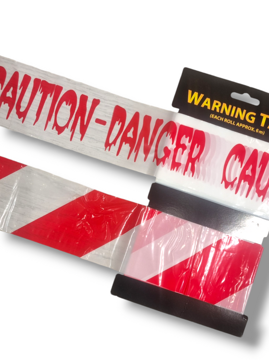 Varoitusnauhat Caution - Danger (2 x 6m)