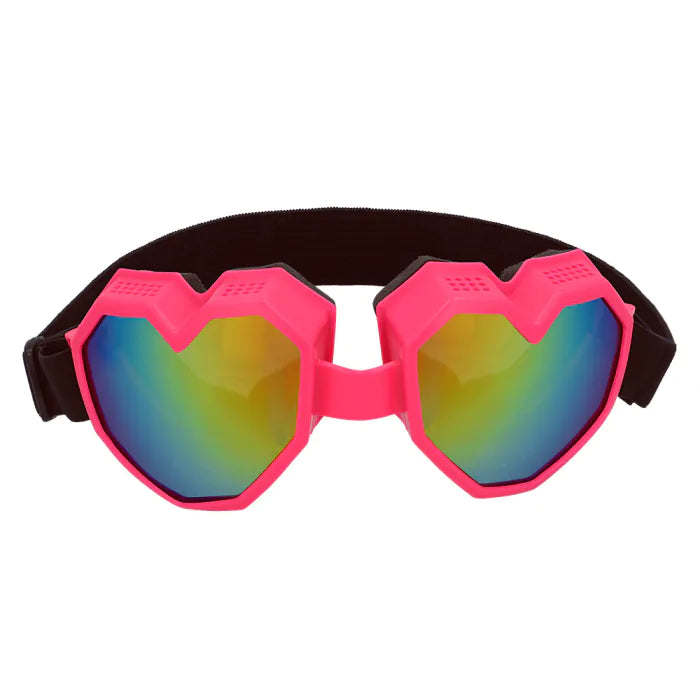 After Ski -lasit Pink Heart (UV)