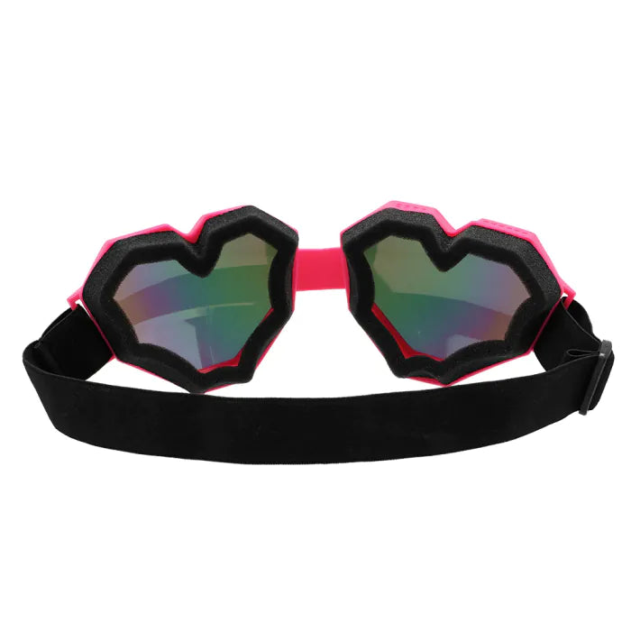 After Ski -lasit Pink Heart (UV)