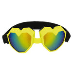 After Ski -lasit Yellow Heart (UV)