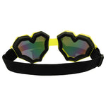 After Ski -lasit Yellow Heart (UV)