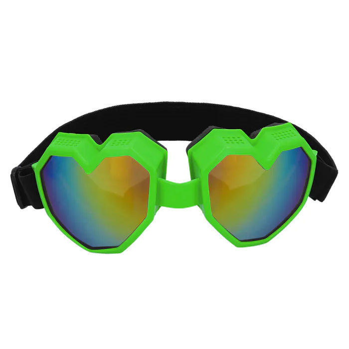 After Ski -lasit Green Heart (UV)
