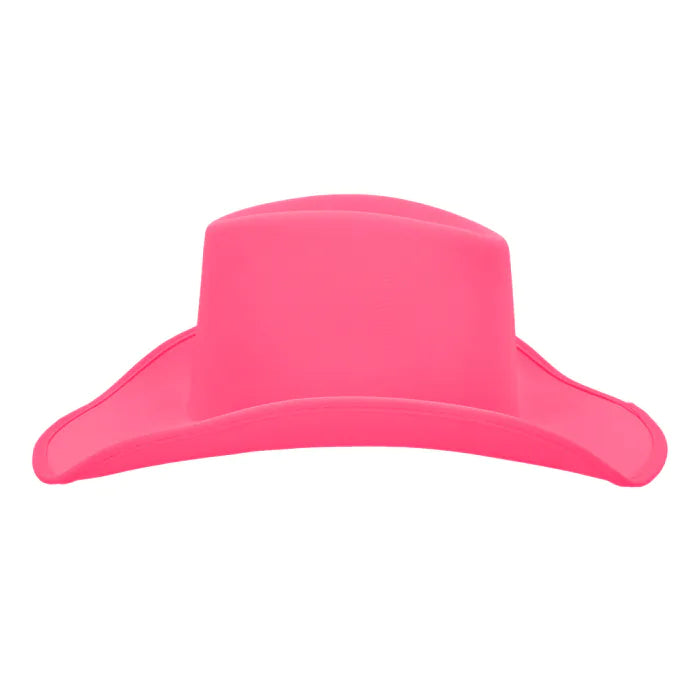 UV-reaktiivinen cowboyhattu, neonpinkki