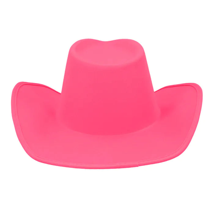 UV-reaktiivinen cowboyhattu, neonpinkki