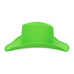 UV-reaktiivinen cowboyhattu, neonvihreä