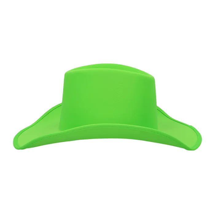 UV-reaktiivinen cowboyhattu, neonvihreä