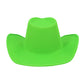 UV-reaktiivinen cowboyhattu, neonvihreä