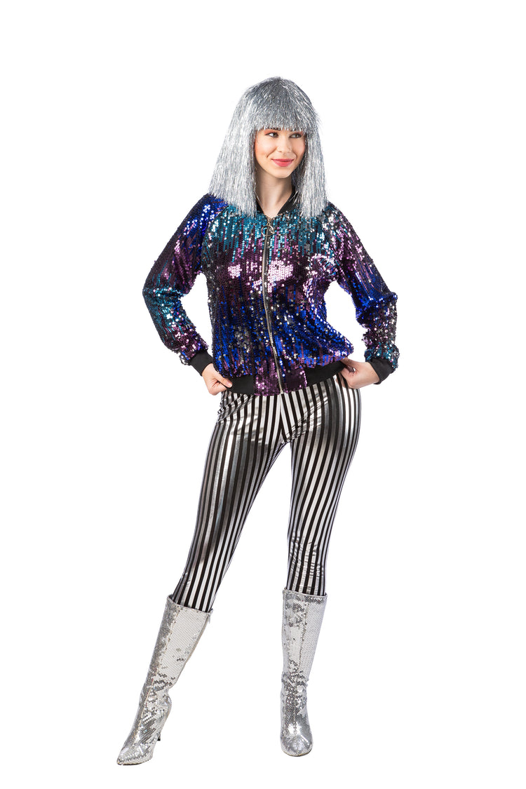 Discokissan paljettibomber Night Sky