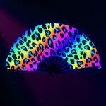 Jättikokoinen viuhka Neon Panther (UV)
