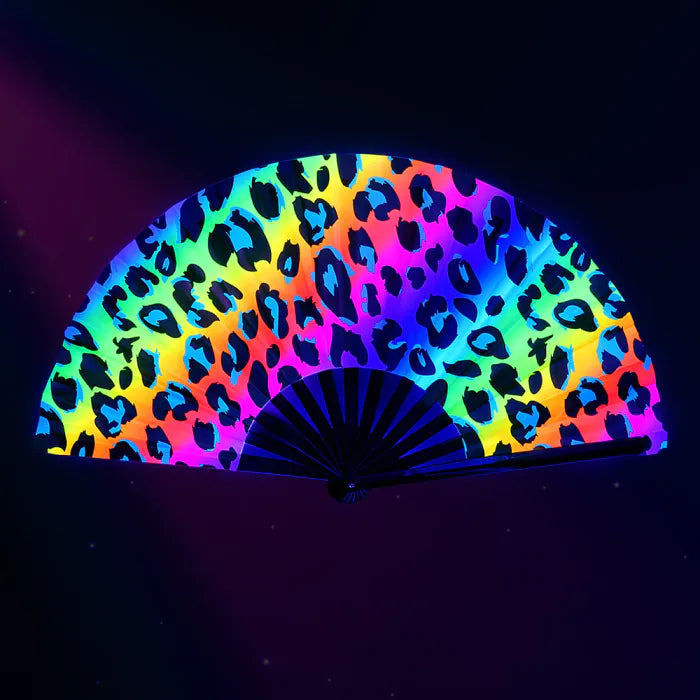 Jättikokoinen viuhka Neon Panther (UV)