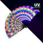 Jättikokoinen viuhka Neon Rush (UV)
