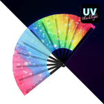 Jättikokoinen viuhka Neon Haze (UV)