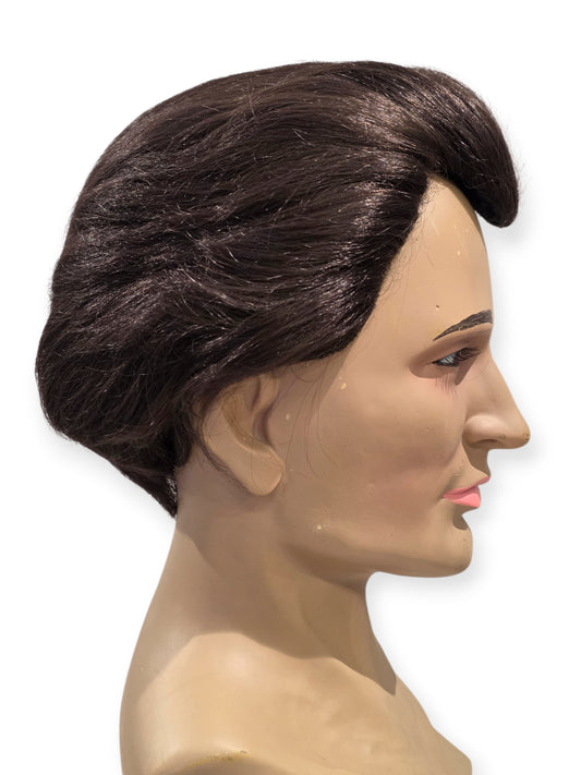 Sliipattu peruukki Mr. Evil, tummanruskea