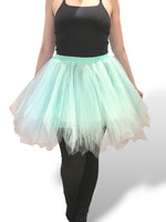 Vuoritettu tyllihame Pixie Deluxe, minttu (UV)