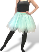 Vuoritettu tyllihame Pixie Deluxe, minttu (UV)