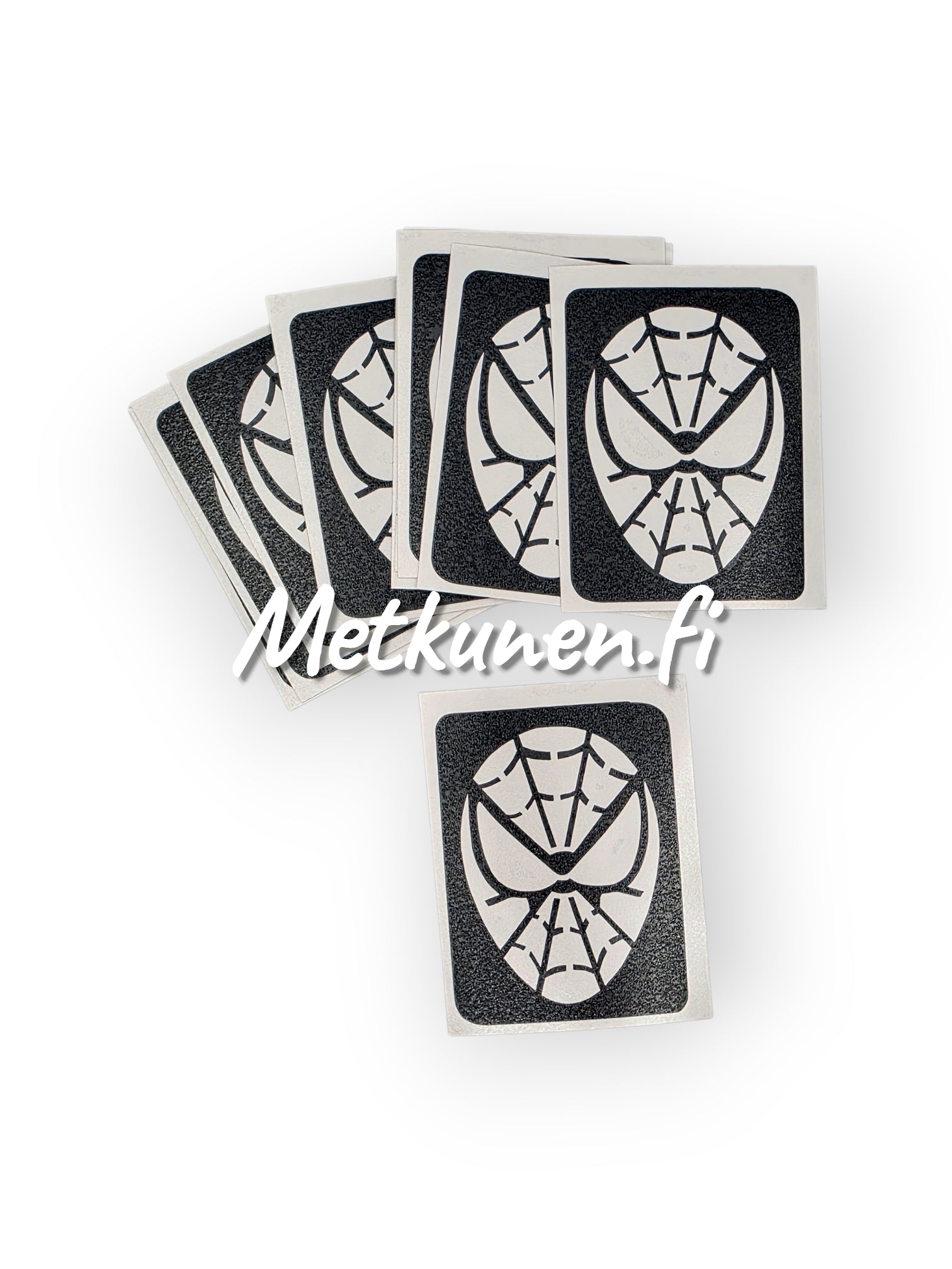 Tarrakiinnitteiset sapluunat Spiderman (10kpl)