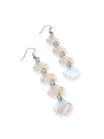 Ruffle Army korvakorut Seashell Garland 4, hopea