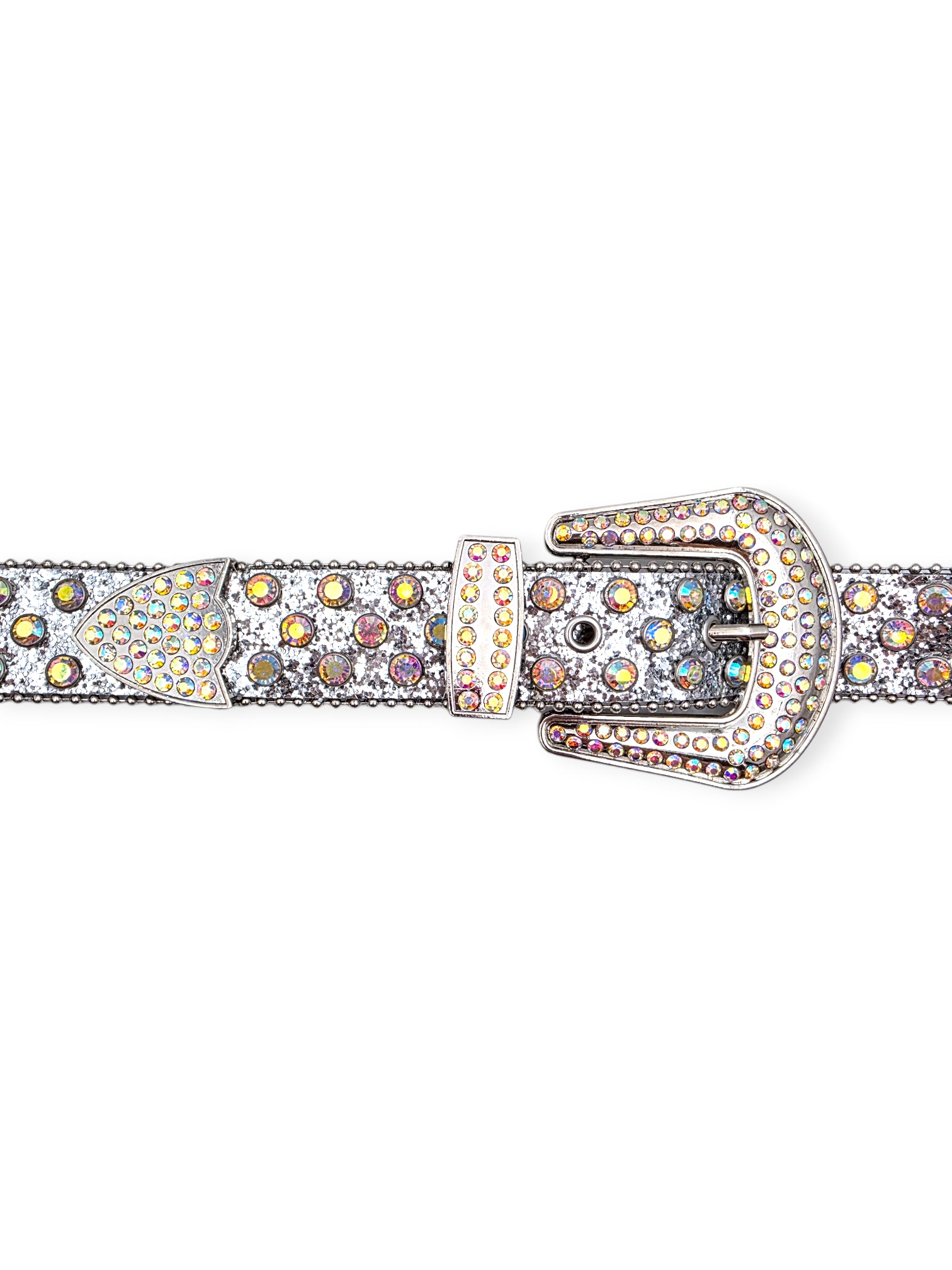 Vyö jättisoljella Rhinestone Extravaganza, hopea