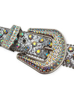 Vyö jättisoljella Rhinestone Extravaganza, hopea