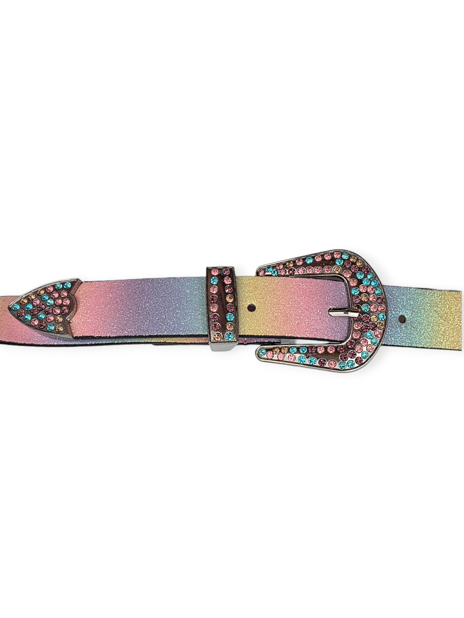 Vyö isolla soljella Pastel Rainbow Extravaganza