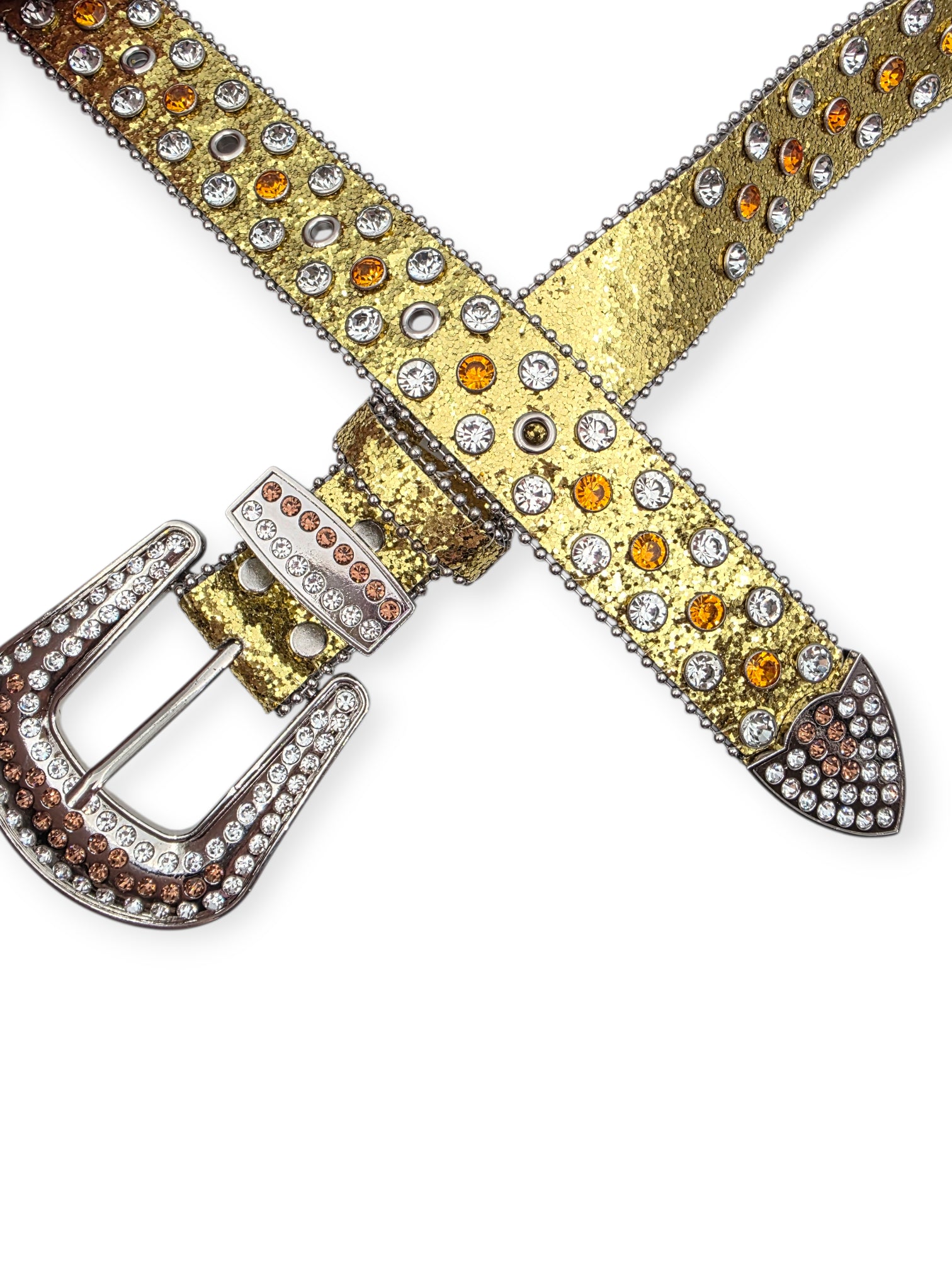 Vyö jättisoljella Rhinestone Extravaganza, kulta