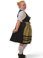 Aito Dirndl -asu Olivia (mekko, paita ja essu)