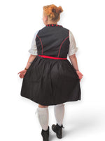 Aito Dirndl -asu Brigitte (mekko, paita ja essu), isot koot