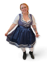 Aito Dirndl -asu Bella (mekko, paita ja essu)