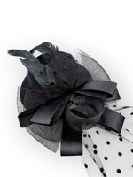 Minihattu hunnulla Gothic Deluxe, rusetti