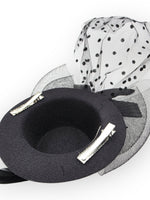 Minihattu hunnulla Gothic Deluxe, rusetti
