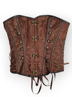 Korsetti Steampunk Gears, ruskea
