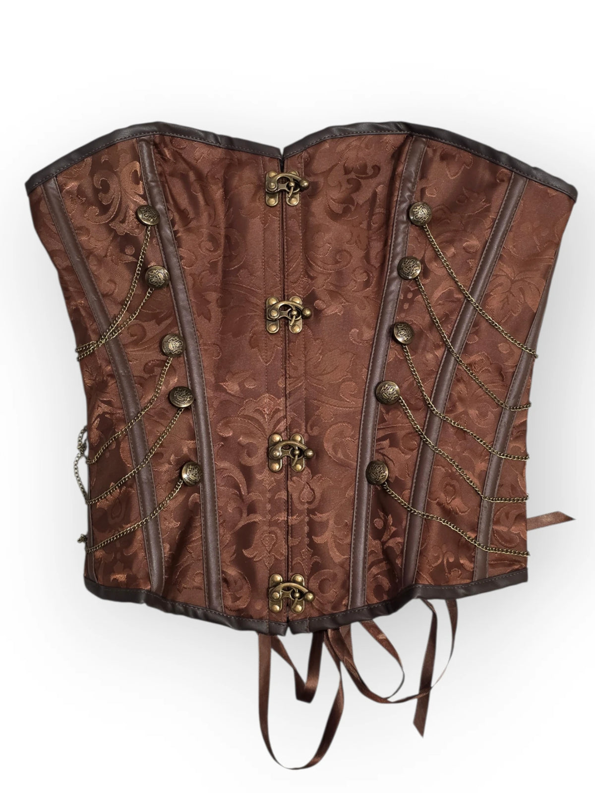 Korsetti Steampunk Gears, ruskea