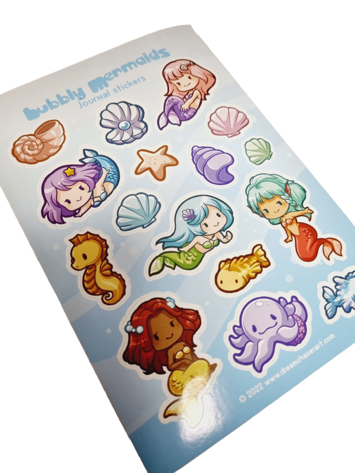 Tarra-arkki Bubbly Mermaids