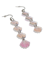 Ruffle Army korvakorut Seashell Garland 4, hopea