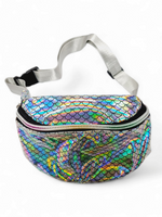 Vyölaukku Rave Mermaid, holographic silver