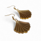 Ruffle Army korvakorut Dreamy Seashell, gold