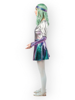 Lyhythelmainen hame Rave Mermaid