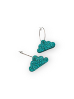Ruffle Army korvakorut Mini Clouds, mermaid turquoise