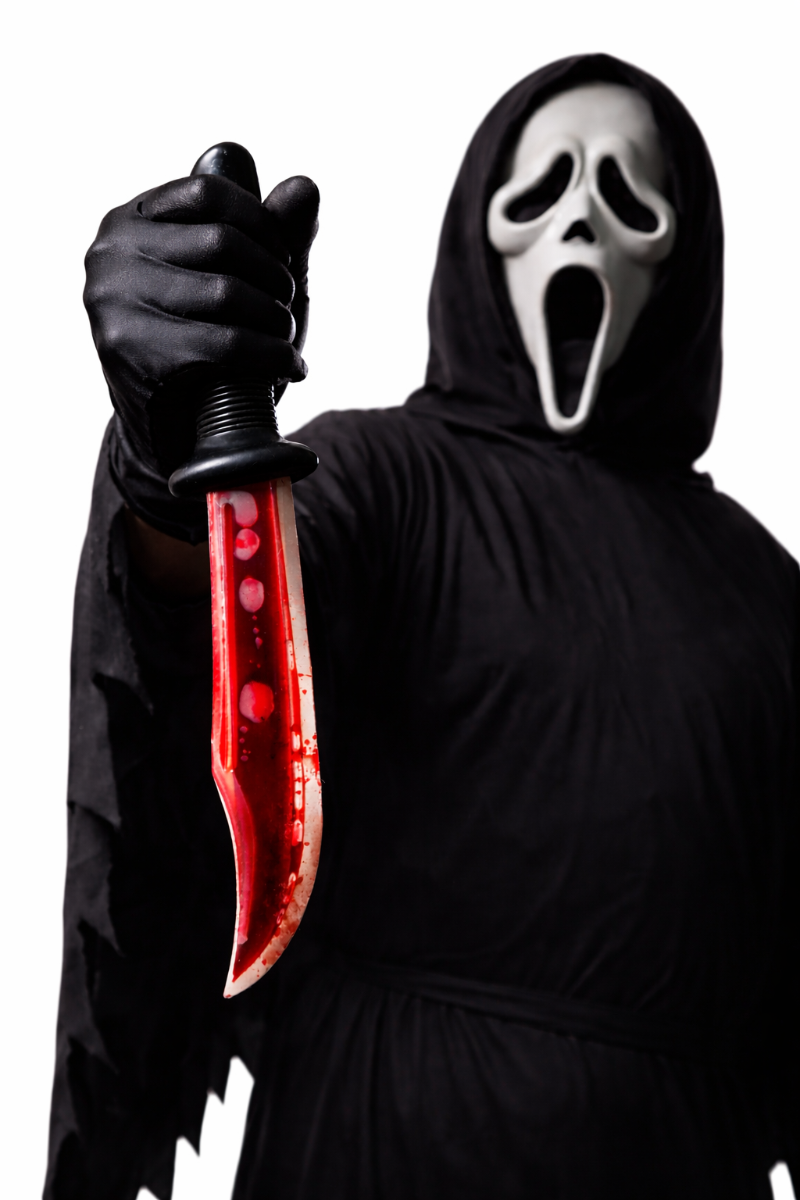 Scream™ Ghost Face veitsi verisäiliöllä