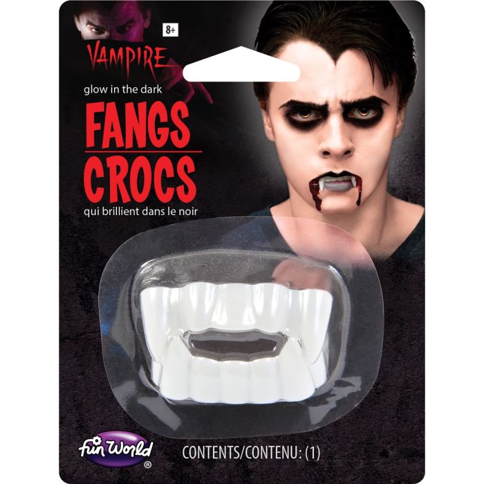 Vampyyrin hampaat, pimeässä hohtavat