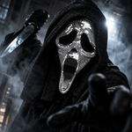 Scream™ Ghost Face naamari Mirror