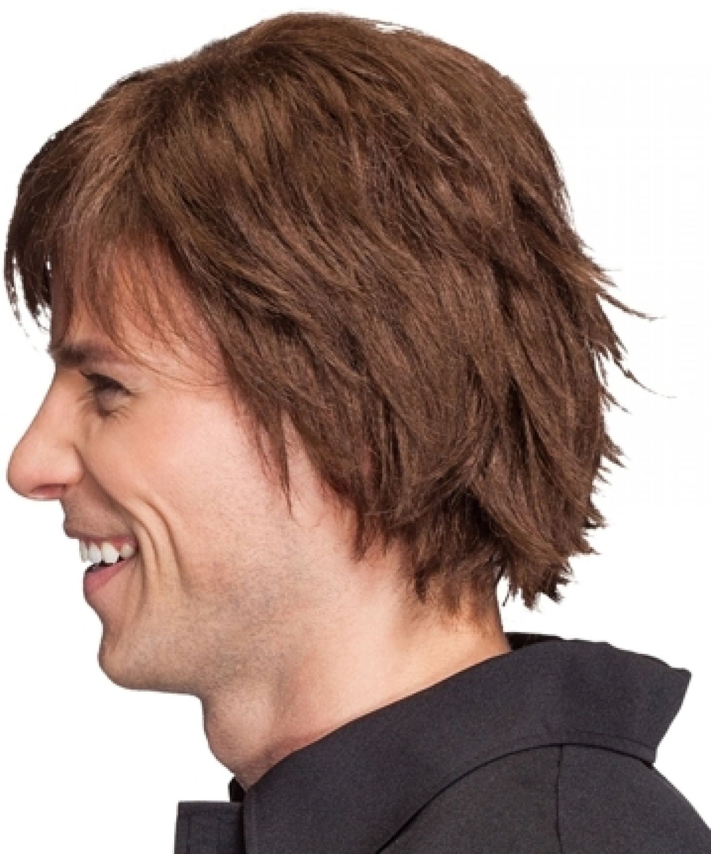Peruukki Messy Pixie, ruskea