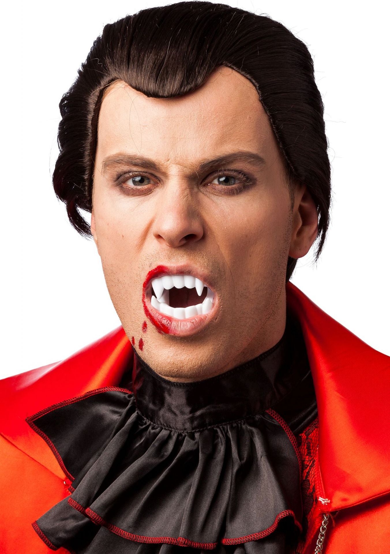 Sliipattu peruukki Mr. Evil, tummanruskea